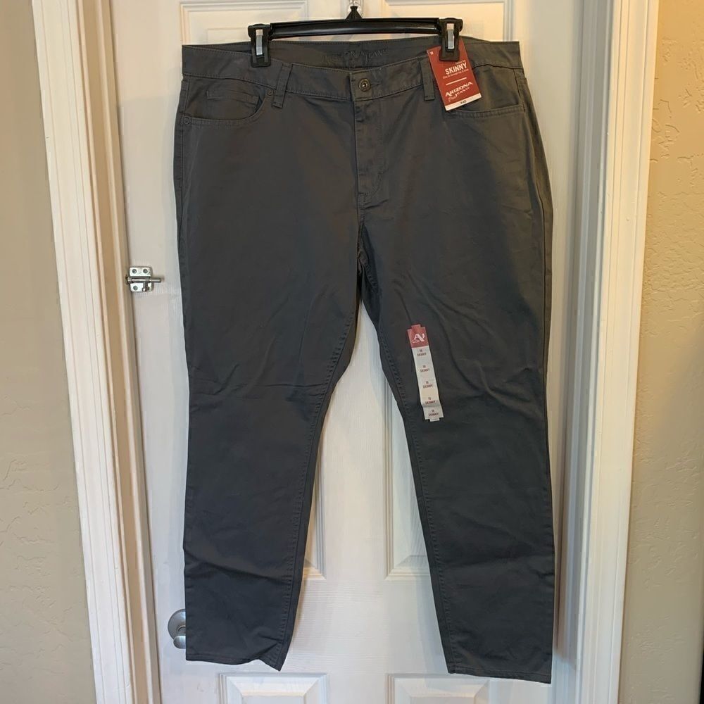 Arizona Gray Skinny Leg Jeans